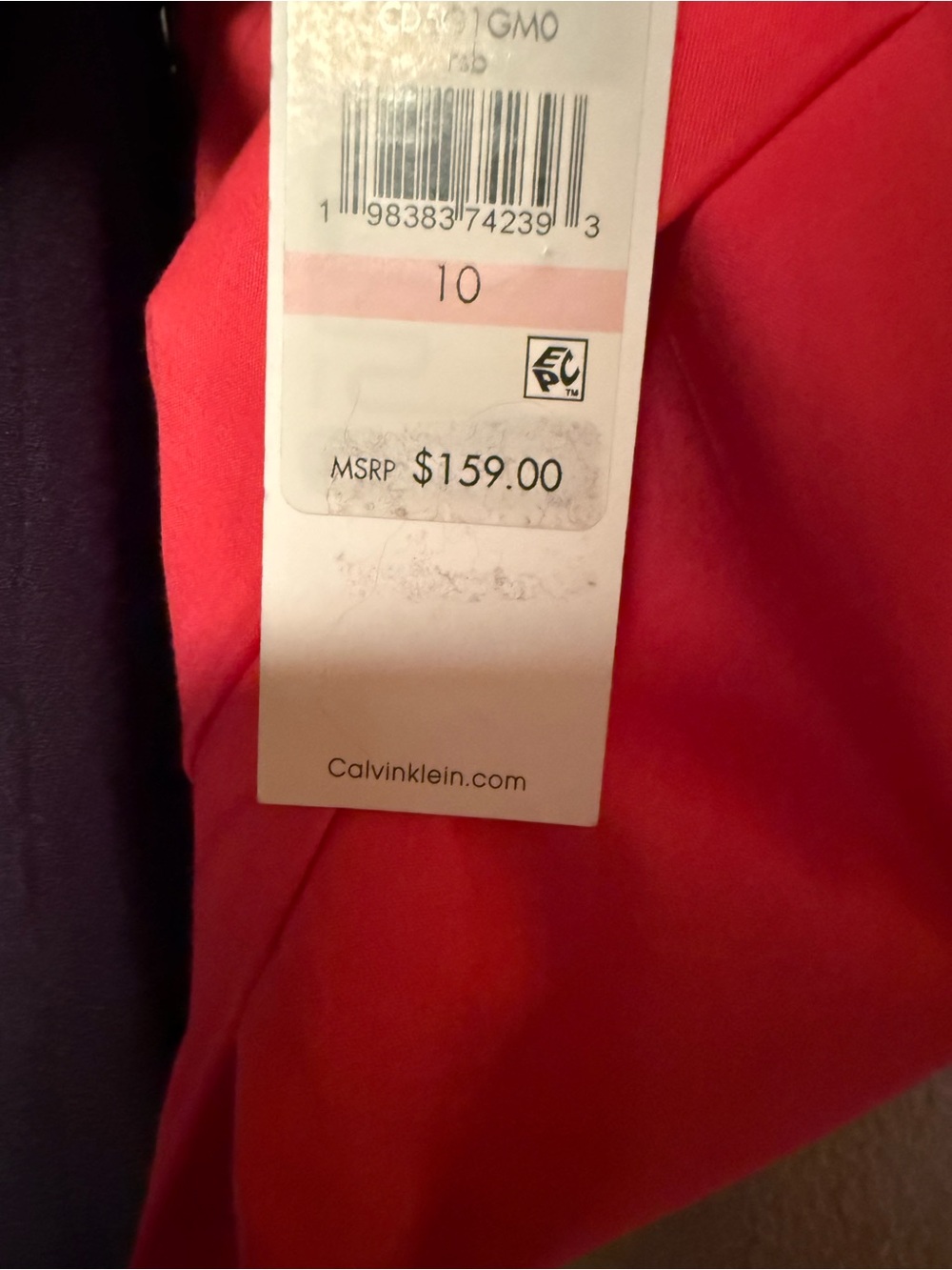 Calvin Klein Red/Pink Women’s Dress/ join a live show to see!